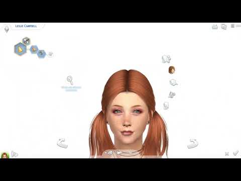 sims cc download girl Leslie Campbell by Bonita100 Cas Video Preview