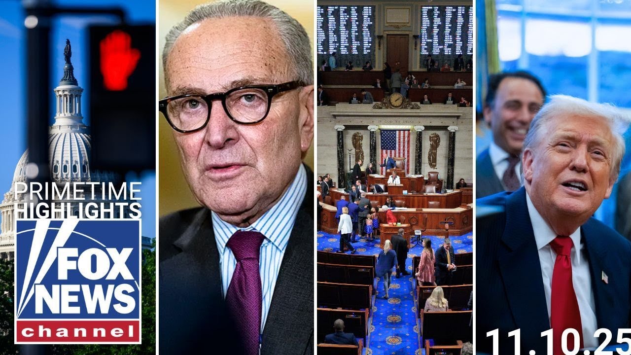 Fox News Highlights - November 10th, 2025