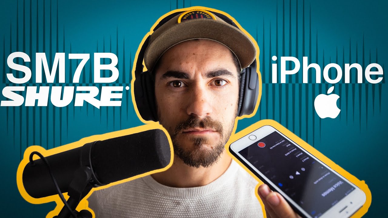 Shure SM7B VS iPhone Audio Comparison | Can you hear the difference?