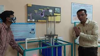 To  calculate imapct of  Jet or to calculate coefficient of imapct.!! Fluid mechanics-2 experiment