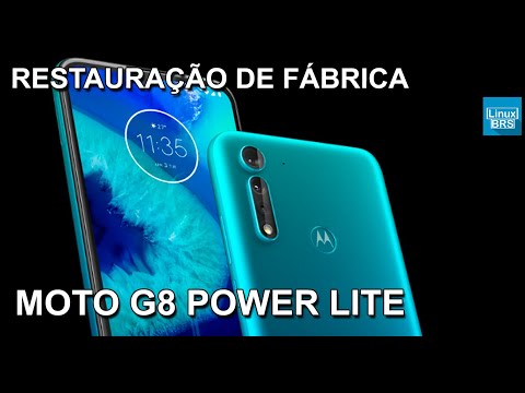 Motorola Moto G8 Power Lite - formatação de fábrica (como formatar)