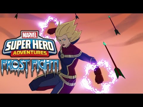 The Emerald Guard attacks the Avengers. | Super Hero Adventures: Frost Fight!