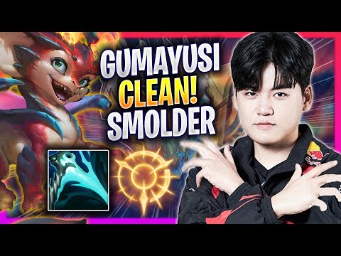 GUMAYUSI IS SO CLEAN WITH NEW CHAMPION SMOLDER! - T1 Gumayusi Plays Smolder ADC vs Tristana!