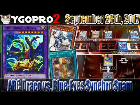 Playing ABC Draco vs. Blue-Eyes Synchro Spam on YGOpro2: Gofu + Level Eater Is Still Good I Guess