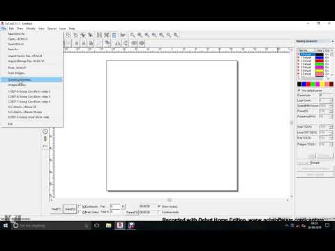 How to change Language in Ezcad laser marking software