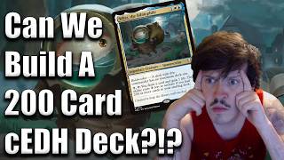 Whzt, The Biliophile cEDH Live Brew Stream! | Can we build a 200 card cEDH deck