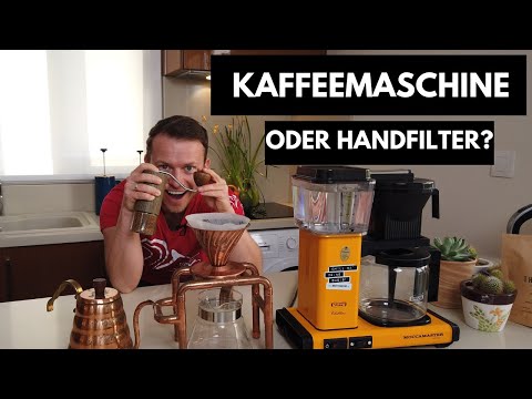 Kaffeemaschine oder Handfilter | Was ist die bessere Wahl?