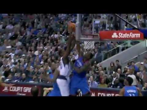Perkins rejects Mahinmi ! Thunder vs Mavericks