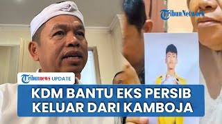 Dedi Mulyadi Turun Tangan Bantu Kiper Persib Korban TPPO di Kamboja, Siap Dipulangkan