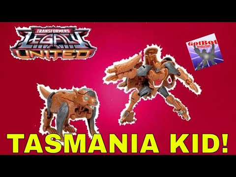 Transformers Legacy United Tazmania Kid - GotBot True Review NUMBER 1141