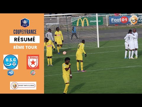 RÉSUMÉ COUPE DE FRANCE :  L'US Granville (N2) écrase l'Étoile Morne à l'Eau (R1) de la Guadeloupe