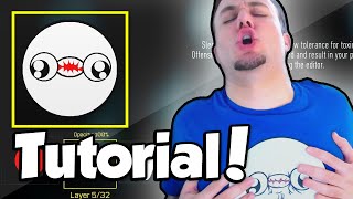 M3RKMUS1C EMBLEM TUTORIAL! (Derp Face Emblem Tutorial)