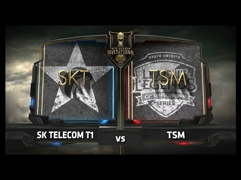 SK TELECOM T1 vs TSM [17.05.12] 2017 LoL MSI