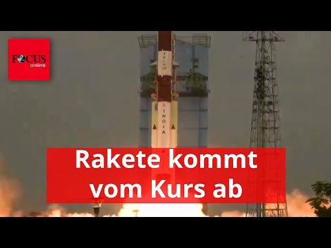 Indische Rakete kommt vom Kurs ab: Weltraumbehörde spricht von "Anomalie"