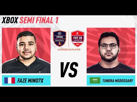 Mino7x VS Msdossary FIFA 20 FUT Cup to Semi Final
