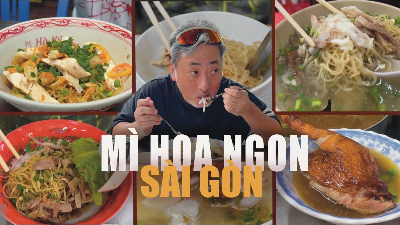 Delicious Noodle Restaurants in Saigon with Nguyễn Quang Dũng