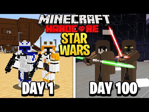 ImSyrex - We Survived 100 Days in Star Wars on Minecraft... Here's What Happened