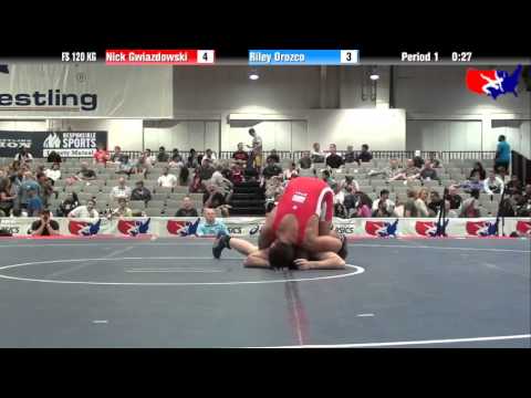 Nick Gwiazdowski vs. Riley Orozco at 2013 Las Vegas/ASICS U.S. Open