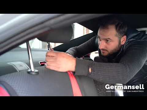Germansell Sitzbezüge - Montageanleitung (zum Überziehen)