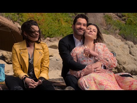 Lucifer, Chloe and Rory last day together on the beach [subtitles], 4K 2160p, Lucifer S06 E09, HQ