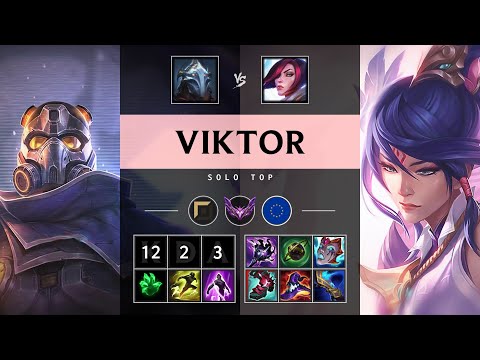 Viktor Top vs Fiora - EUW Master Patch 25.11