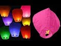 How To Make A Sky Lantern At Home - DIY Crafts
