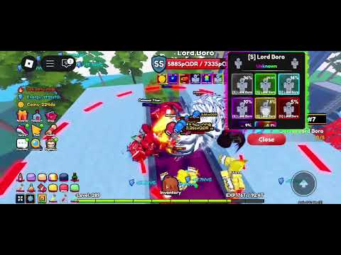 SS and SSS Boss location World 22- 23 - Anime Eternal