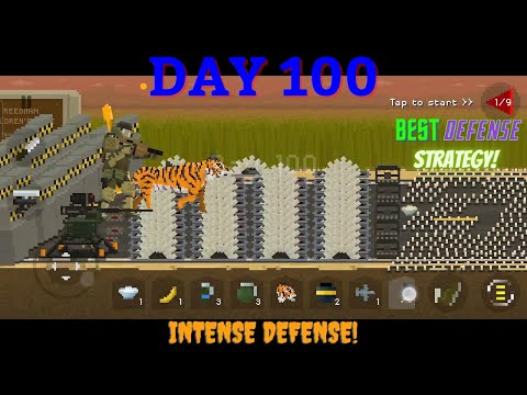 They are coming DAY 100 gameplay | INTENSE DEFENSE