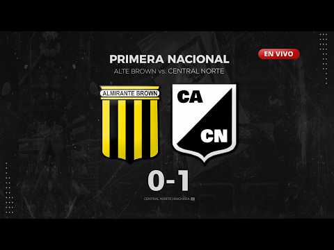 Alte Brown 1-0 Central Norte | EN VIVO 🚨