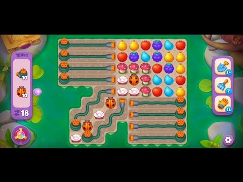 Gardenscapes ; Super hard level; 10941