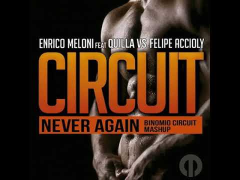 Enrico Meloni feat. Quilla vs Felipe Accioly  - Circuit Never Again (Binomio Circuit MashUp)
