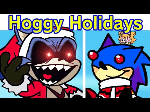 Friday Night Funkin' VS Sonic.EXE - Hoggy Holidays, EndlessCycles (FNF Mod/Lord X/Sunky/Majin Sonic)