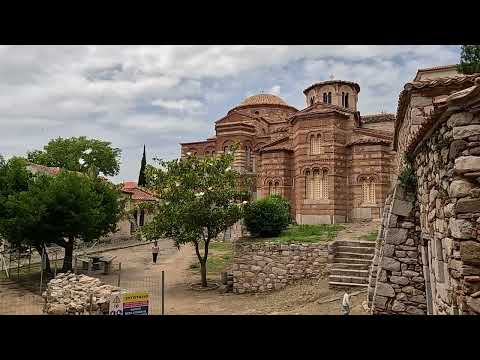 1 min to visit OSIOS LOUKAS monastery, in Greece.  So old : 10th and 11th centuries !