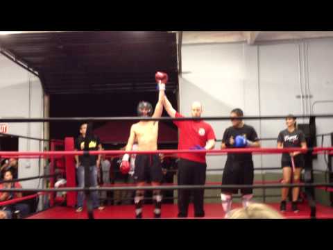 Amateur Muay Thai Fight winner Dixon K!!!!