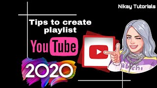 How To Create Playlist on Youtube Android