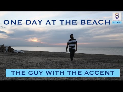 ONE DAY AT THE BEACH | BAKU, AZERBAIJAN | Vlogs | THE GUY WITH THE ACCENT | Vlog # 5