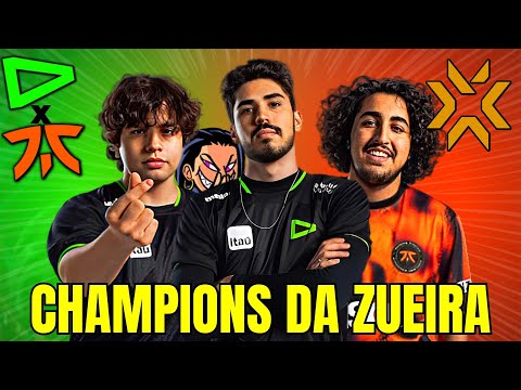 O DIA EM QUE A FNATIC TOMOU GAP DA LOUD - CHAMPIONS DA ZUEIRA | LOUD x FNC |