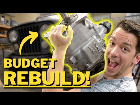 I Saved $1,000 By Rebuilding My Own T176 Transmission! Jeep CJ5 Rebuild Part 11