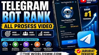 How to Rank Telegram Premium Bot 🚀 | Full Start-to-End Guide #Telegram #BotRanking  #telegram  memb 