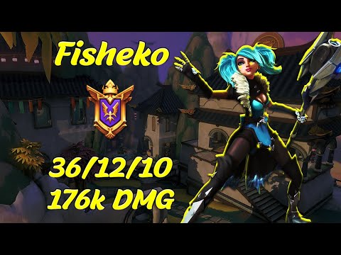 Fisheko - Evie (Grandmaster) PaladinsTube
