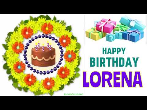 Happy Birthday LORENA