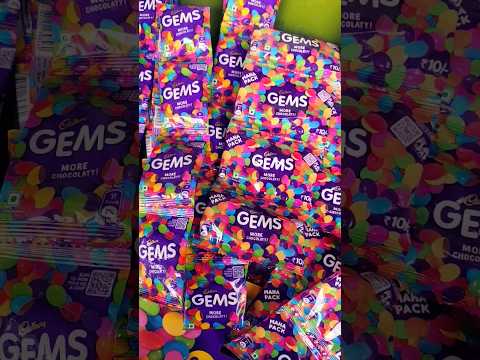 Cadbury gems maha pack🤪😋😉 confectionery #cadbury #gemschocolate #cadburygems