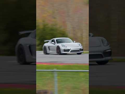Thumbnail for Porsche Cayman GT4 track day (4K cinematic short) by Porsche