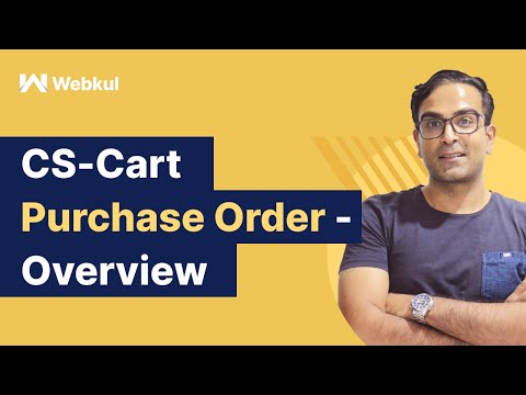 CS Cart Purchase Order - Overview
