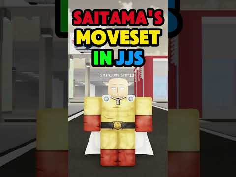 Saitama's Moveset In JJS (Jujutsu shenanigans) #roblox #gaming