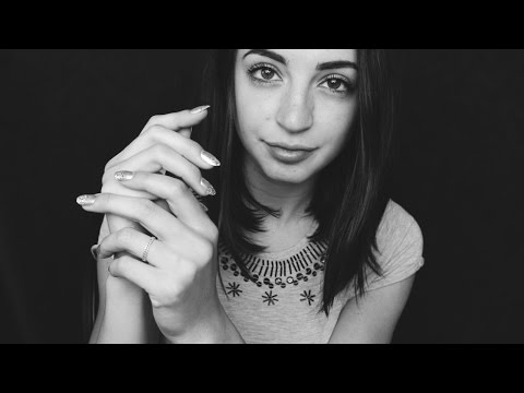 [ASMR] Dark & Relaxing Hand Movements/Face Touching for Sleep Video