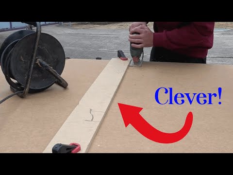 ALWAYS Dead Straight Cuts with your Jigsaw! | Most Helpful Wood Working Tools - Woodworking Tips #4