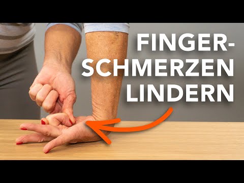 Schnelle und einfache Hilfe bei Fingerschmerzen