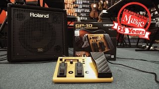 Video thumbnail for Boss GP-10 Guitar-Synth Demo by Coleman's Music