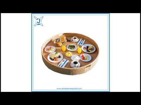 JINDARAM Aluminium Luxury Outdoor fruniture Floating Serving Trays Luxury, Shape: Oval, Size: 100 cm X 100 cm X 15 cm
